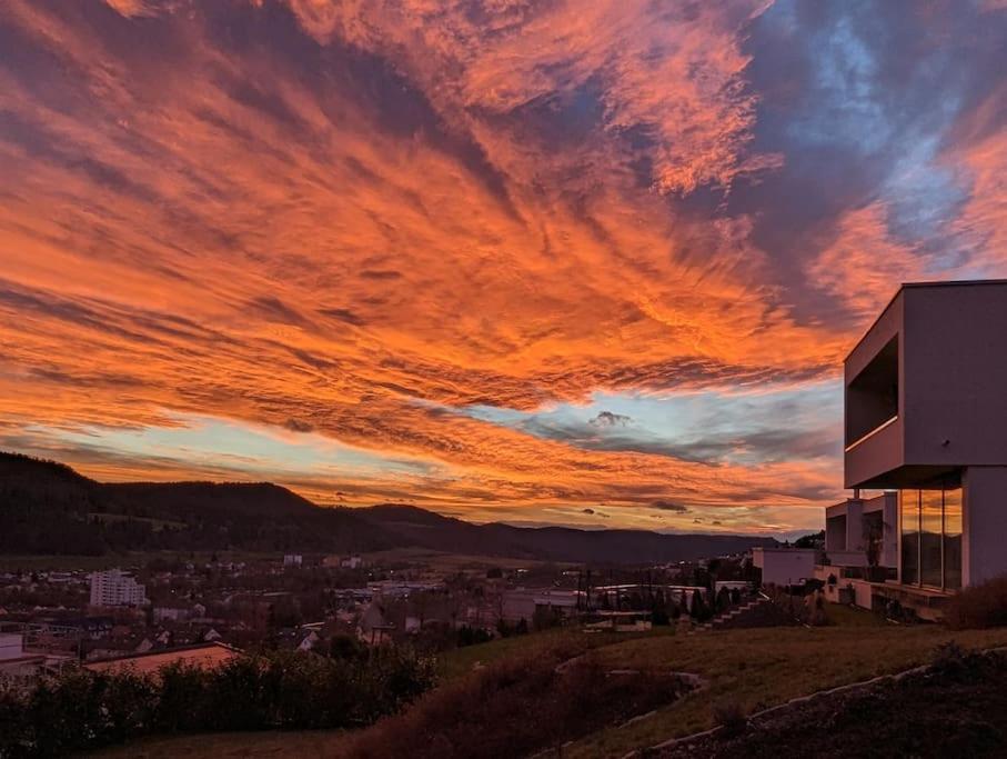 Studiowohnung Schwabenalb Mit Panoramablick Albstadt Εξωτερικό φωτογραφία