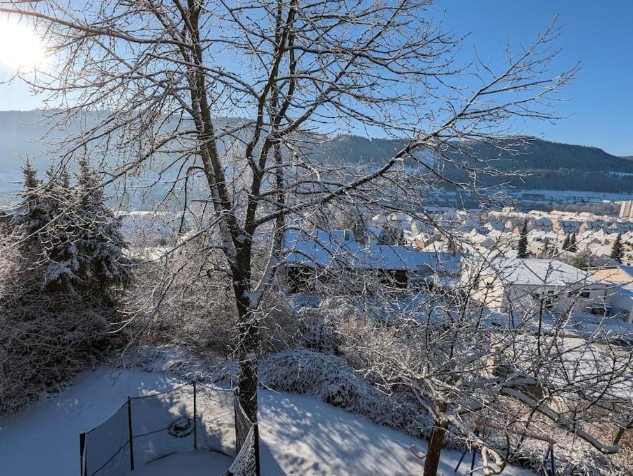 Studiowohnung Schwabenalb Mit Panoramablick Albstadt Εξωτερικό φωτογραφία